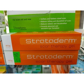 Strataderm 20g, Gel hỗ trợ cải thiện sẹo lồi, sẹo rỗ