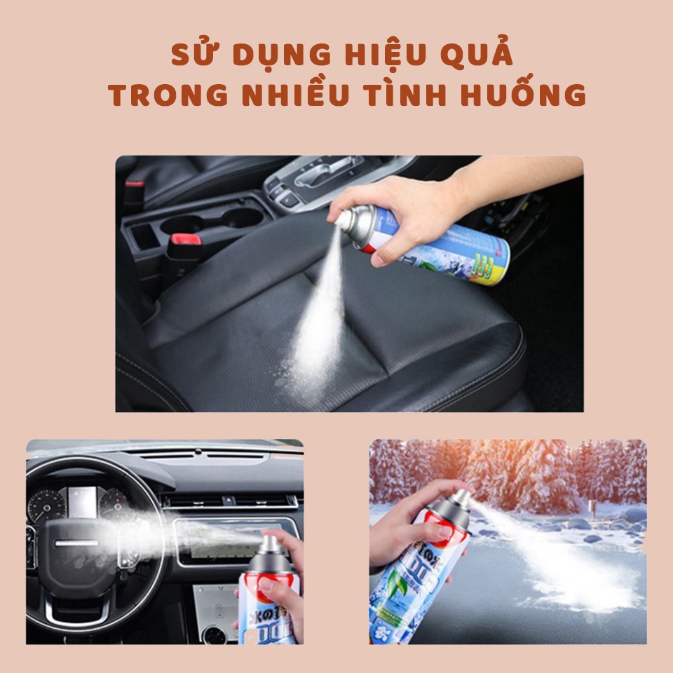 Chai xịt làm lạnh siêu tốc hạ nhiệt bề mặt ngay tức thì 260ml