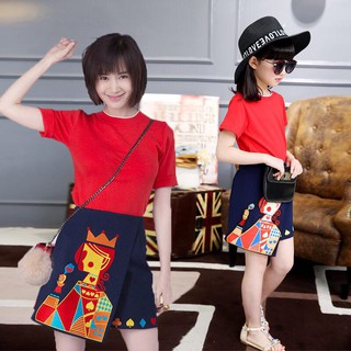 Set mẹ con (áo và chân váy)