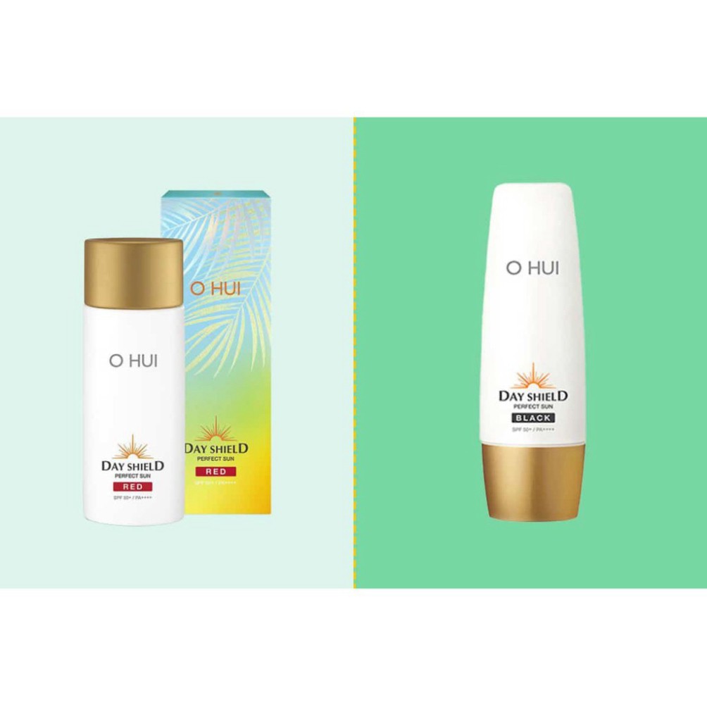 [1GÓI]Gói kem chống nắng OHUI Day Shield Perfect Sun Black 1ml