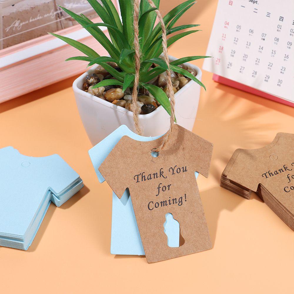 Bộ 50 Thẻ Giấy Treo Gói Quà Tặng Cho Bé DIY