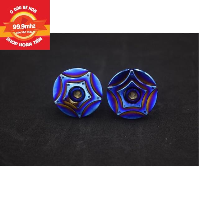 Gù Tay Lái Ngôi Sao CNC Inox Titan