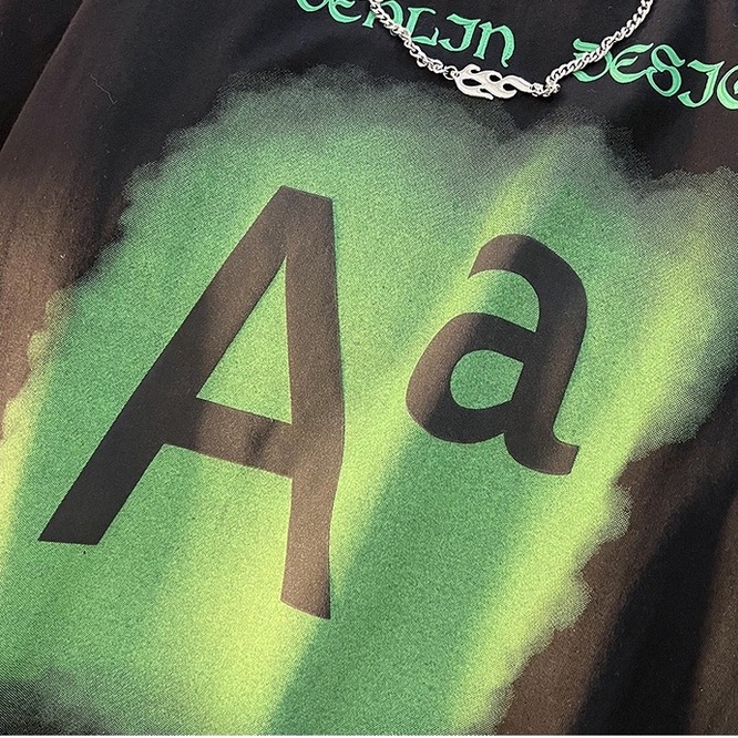 Áo Thun Ngắn Tay Dáng Rộng In Họa Tiết Xinh Xắn Dễ Phối Đồ