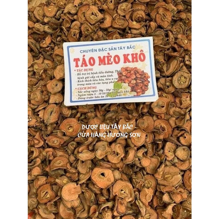 TÁO MÈO TƯƠI PHƠI SẤY KHÔ TÂY BẮC - HÀNG ĐẸP CHUẨN SẠCH THƠM NGON (1KG)