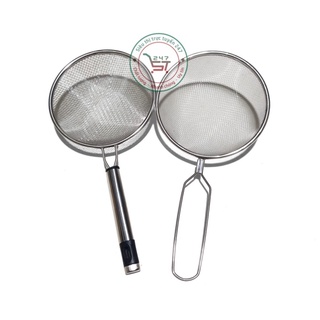 Rây lọc inox 14 cm siêu bền giá rẻ lọc siêu mịn sử dụng tiện ích trong gia đình