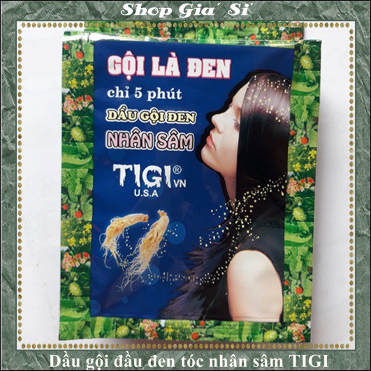 Combo 10 gói dầu gội là đen nhân sâm TIGI