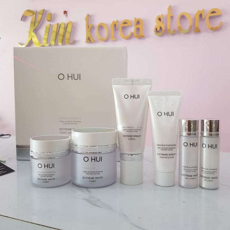 Set kem dưỡng trắng da Ohui mẫu mới siêu lời
