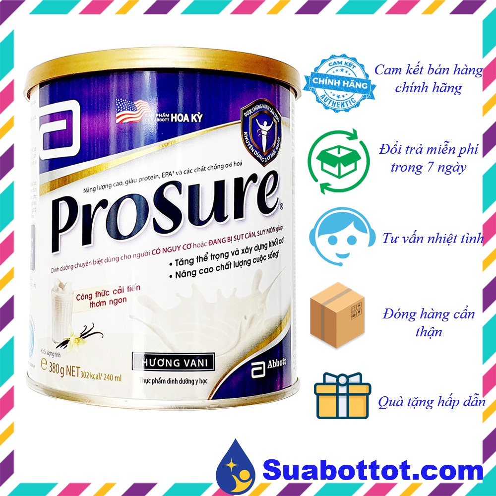 Sữa Abbott Prosure 380g (cho bênh nhân ung thư)