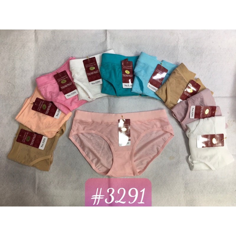 10 Quần lót (3291) ĐL Thịnh Phát. Vải ép gấm.