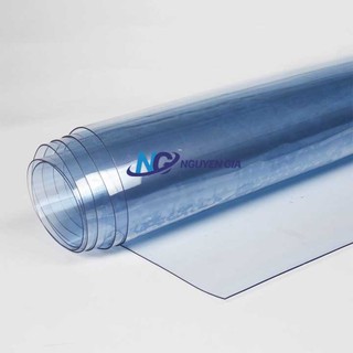 Tấm Nhựa 50cm x 140cm Plastic Trong Suốt.