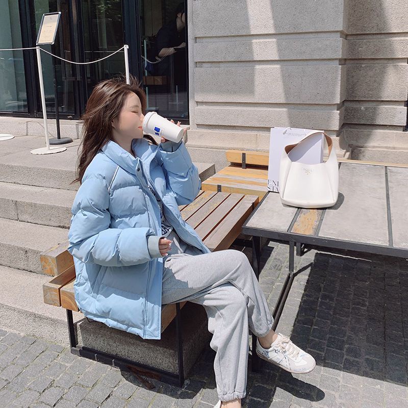 Áo khoác phao ngắn dày dặn cho mùa đông không lạnh