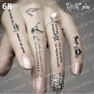 1 tấm Hình Xăm Dán Tatoo