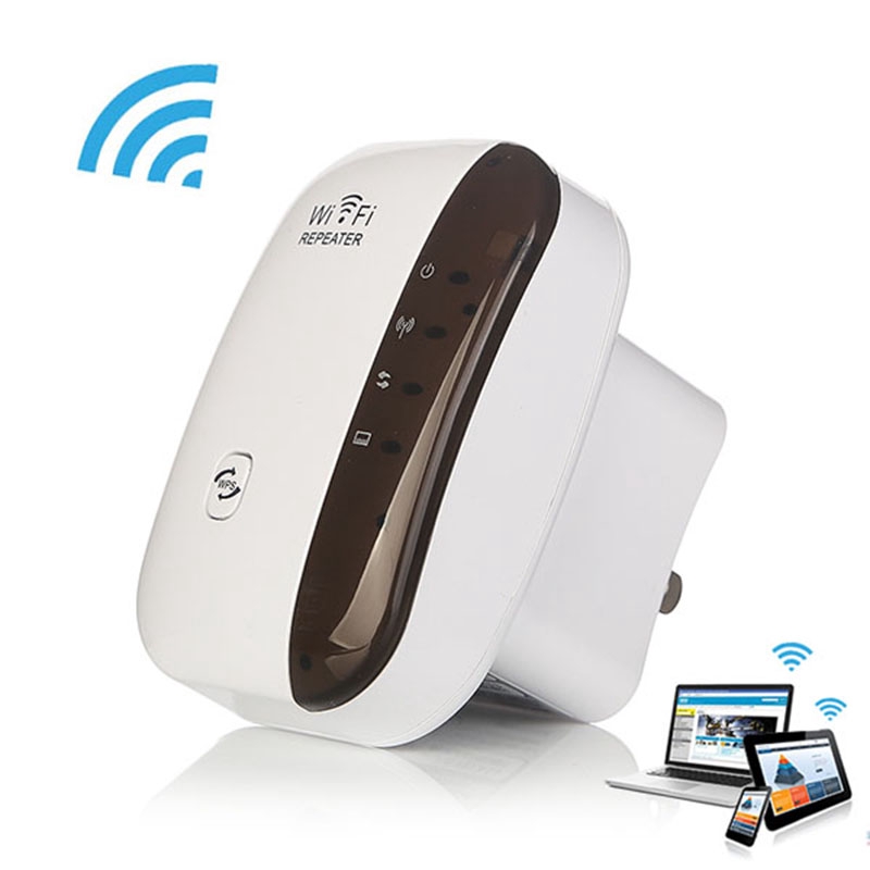 Thiết bị thu phát wifi 300Mbps 110 ~ 230V đầu cắm US/UK/EU và dây cáp mạng