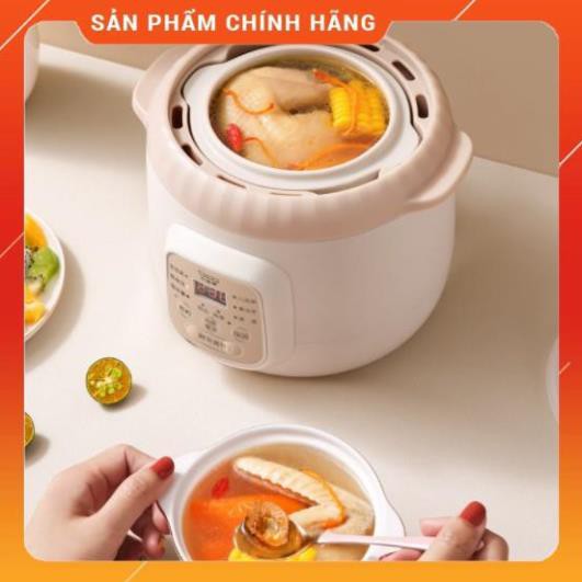 [Freeship] Nồi nấu cháo, ninh hầm, hấp cách thủy Lotor D10, sử dụng gốm sứ cao cấp