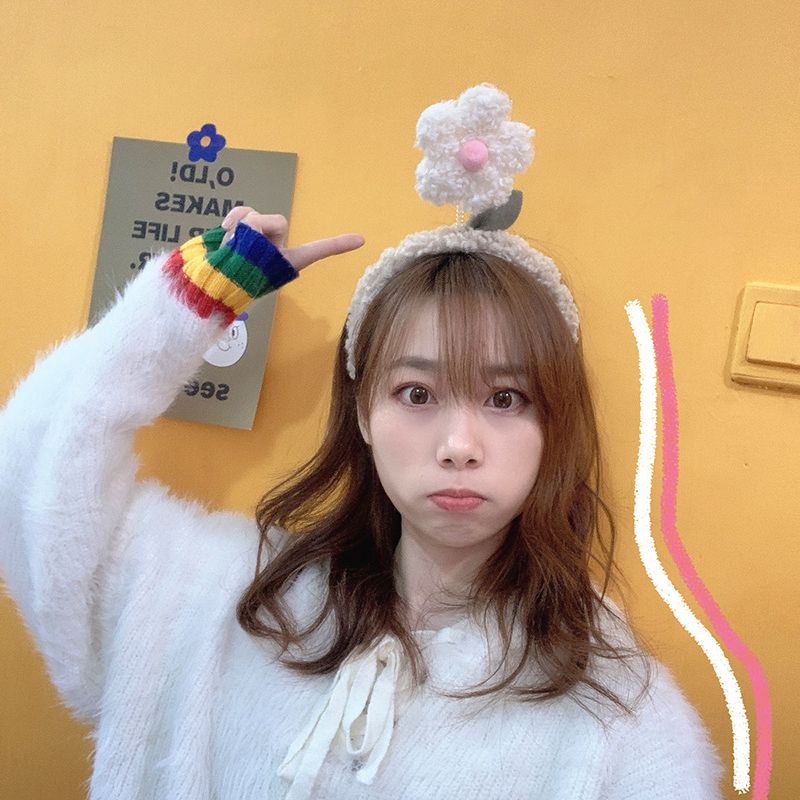 Băng Đô Cài Tóc Đính Hoa Dễ Thương Cho Bé Gái