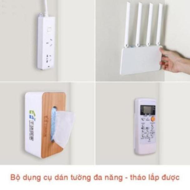 ⚡Tiện Dụng⚡Miếng Dán Cố Định Ổ Cắm Điện, Bộ Phát Wifi Treo Tường Độc Đáo | BigBuy360 - bigbuy360.vn