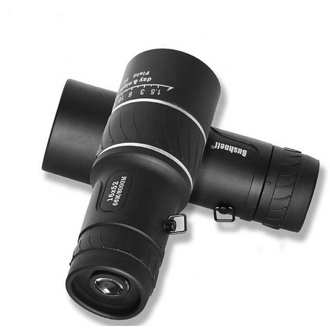 ✔️ Ống Nhòm Một Mắt Bushnell 16x52 - Siêu Nét Hỗ Trợ Nhìn Và Chụp Ảnh Từ Xa - Hàng Nhập Khẩu Cao Cấp [Bảo Hành 1 Đổi 1]