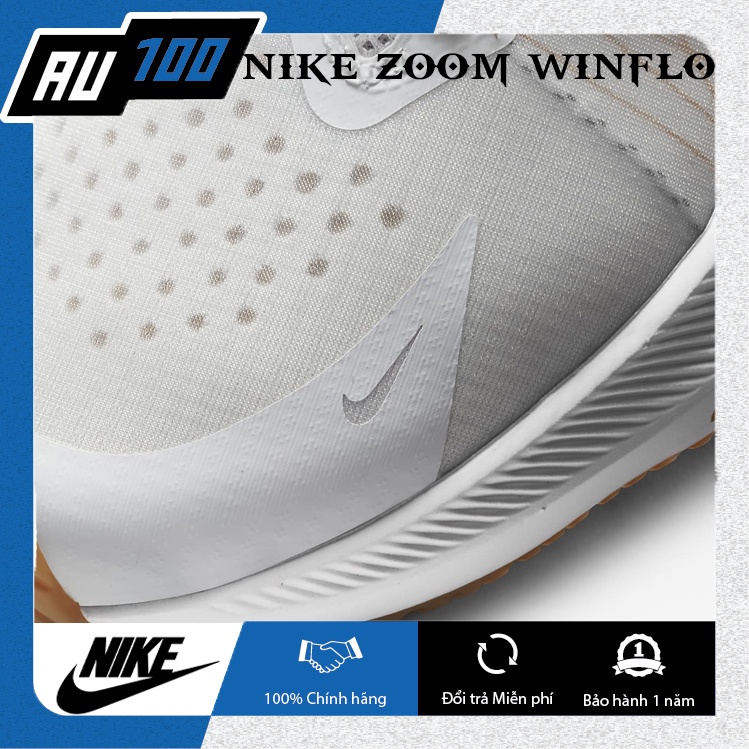 [AU100] Giày Nike Air Zoom Winflo Nữ chính hãng DA3056-100 [kiểu dáng thời trang, màu sắc trang nhã]