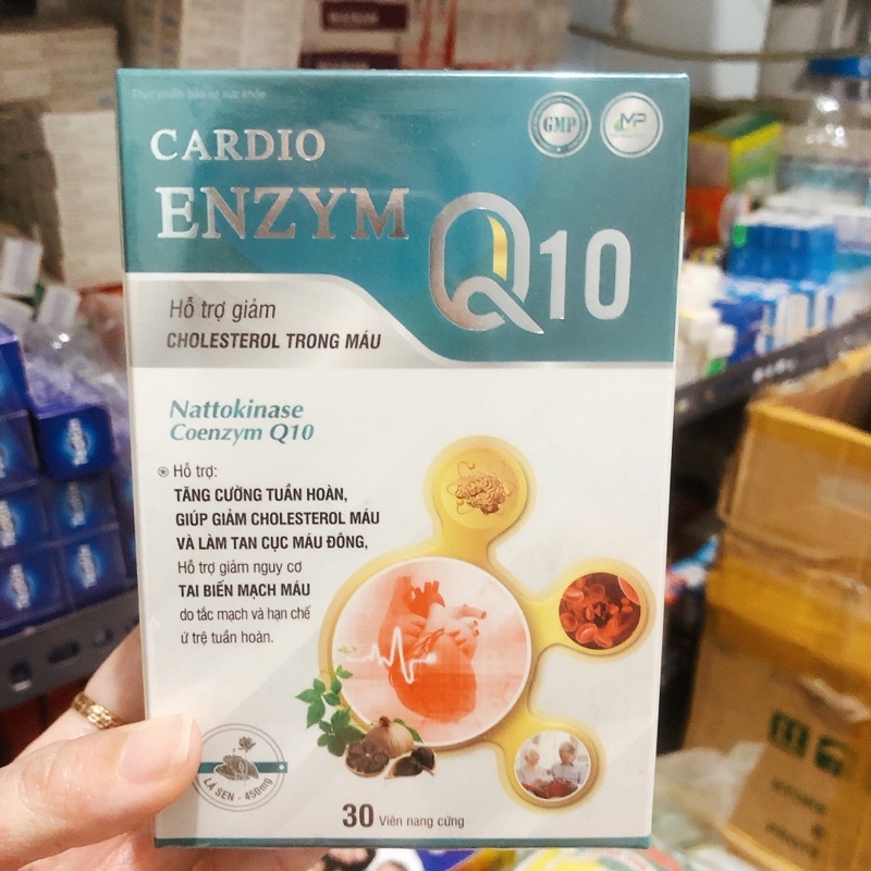 ✅Viên uống cardio enzym Q10 hộp 30 viên