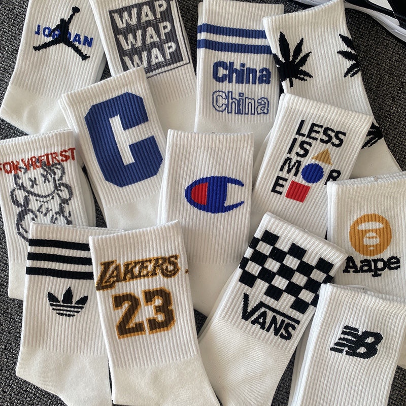 Vớ Thể Thao Cổ Cao Thời Trang Dành Cho Nam