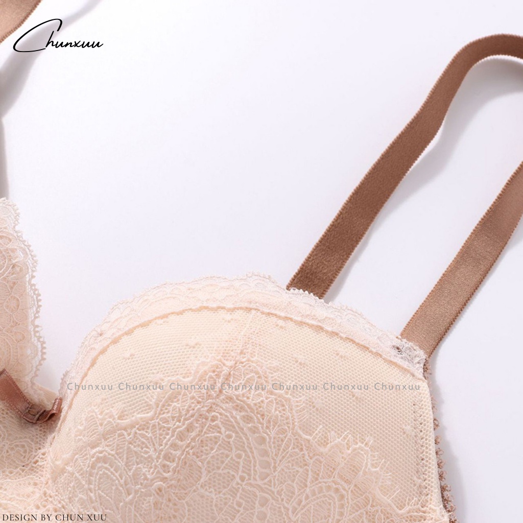 Áo lót nữ ren hoa mềm mại ChunXuu, thiết kế không gọng đệm vừa thoáng khí - AV31
