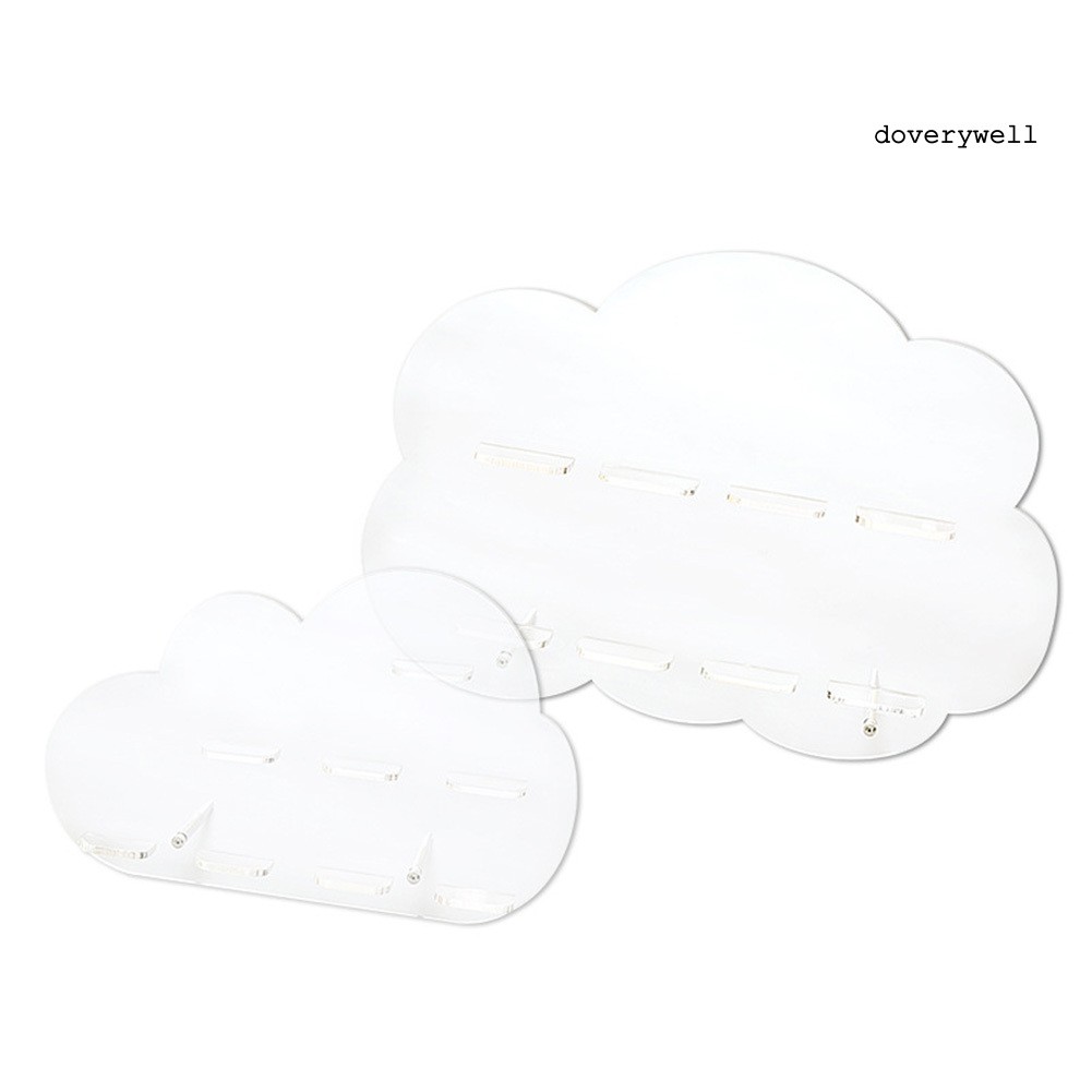 Giá Đỡ Trưng Bày Bánh Kẹo Hình Đám Mây Bằng Nhựa Acrylic Trong Suốt