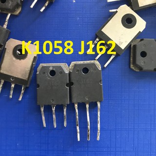 Mosfet k1058 j162 linh kiện tháo máy 100w-160v-7a-to3p
