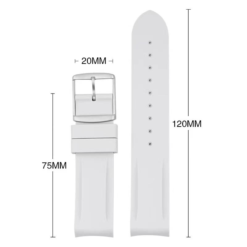 Dây Đeo Cao Su Mềm 20mm Chống Thấm Nước Cho Đồng Hồ Thể Thao Omega X Swatch MoonSwatch
