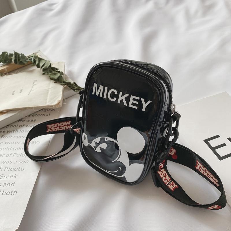 Túi Đeo Chéo Hình Chuột Mickey Đáng Yêu Cho Bé Gái