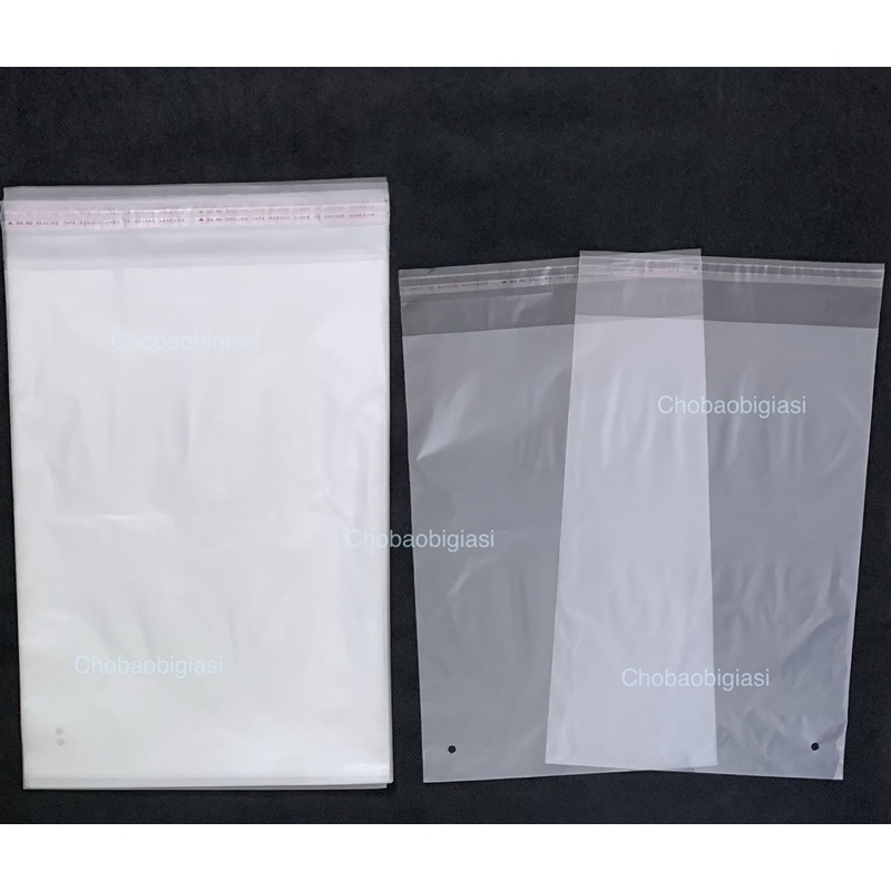 {Giá sỉ 10kg/size} Túi mờ dán keo (loại mờ) chuyên đựng quần áo, chất túi sang trọng (sp y hình)