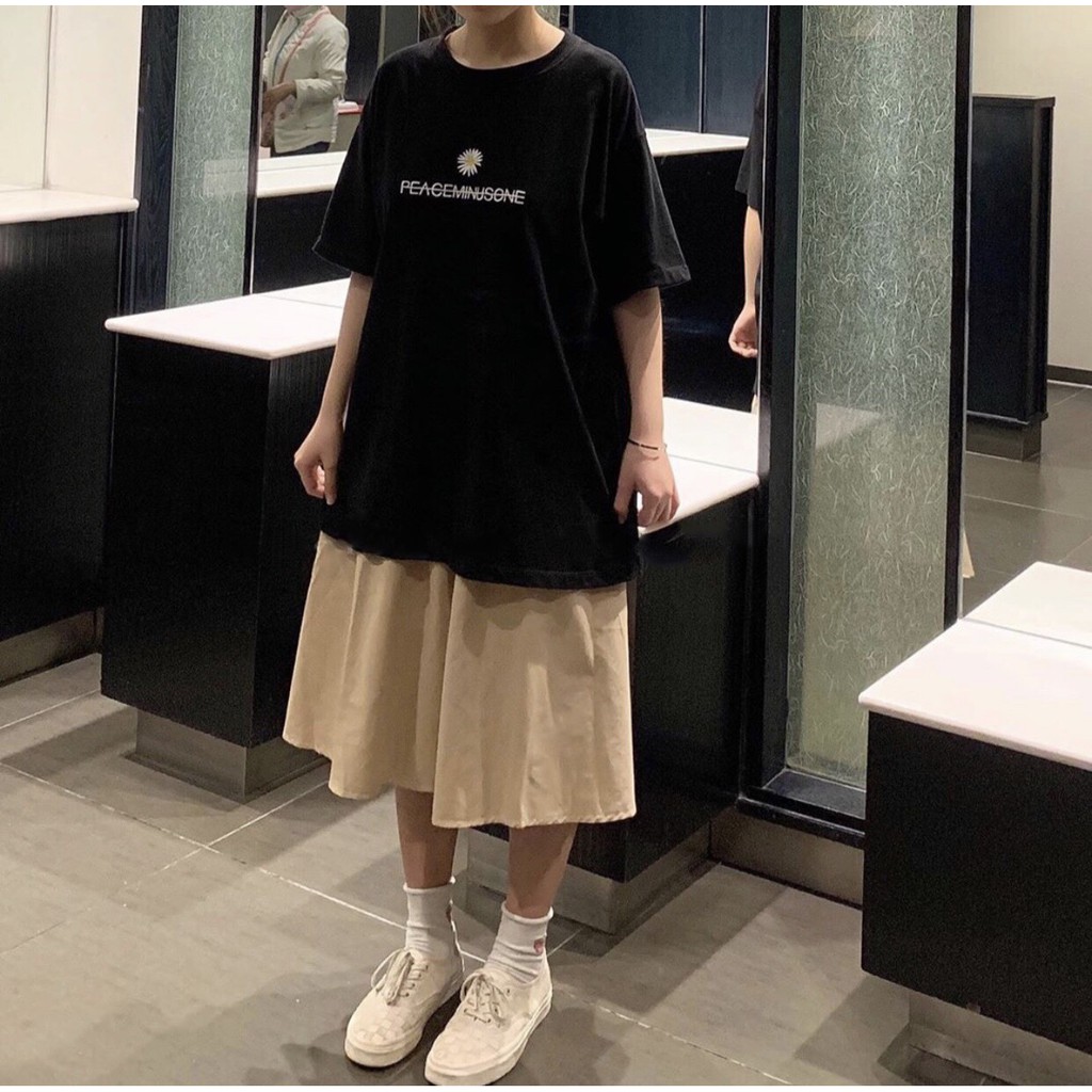 Chân Váy TRƠN Ulzzang Nữ (Lưng Thun: Eo 55cm - 74cm) 1hitshop | BigBuy360 - bigbuy360.vn