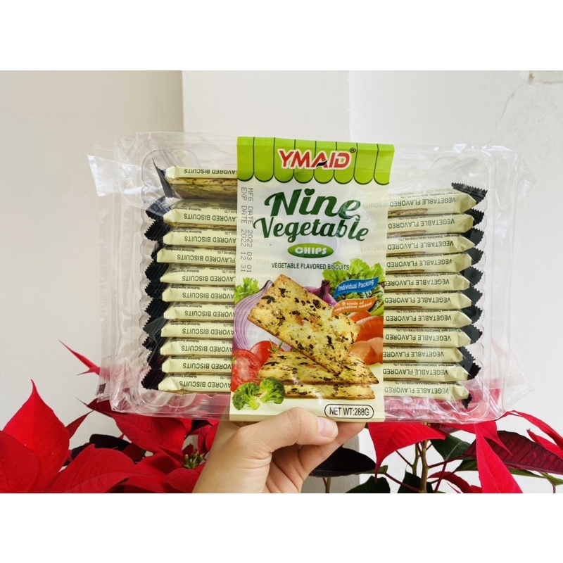 Bánh quy rau củ/ phô mai Ymaid 288gram