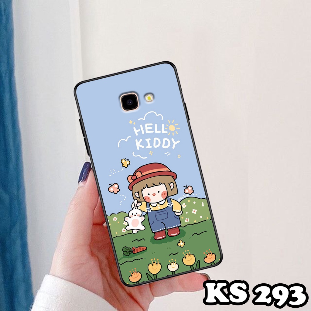 Ốp lưng Samsung J4 - Samsung J4 Plus - Samsung J4 Core - Ốp in hình Ngân hà &amp; Roro Jumb - Lưng nhám viền TPU