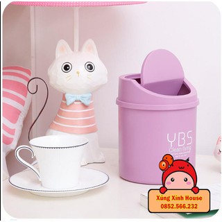 Thùng rác mini để bàn YBS