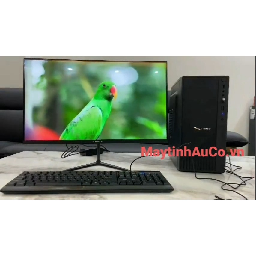 Bộ máy tính để bàn Core i5 3470 / 8G / SSD 120G , Màn hình VSP 19 Inch Wide  - LED - HD+ , Bàn phím chuột văn phòng | BigBuy360 - bigbuy360.vn