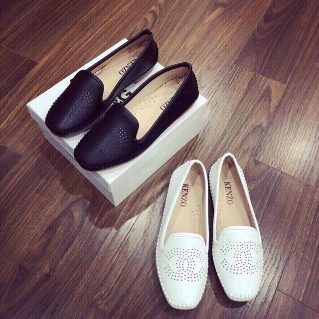 Giày slip on da lì mềm (ảnh thật, có video)