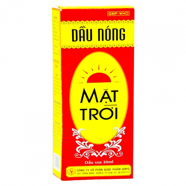 Dầu nóng Mặt trời | WebRaoVat - webraovat.net.vn