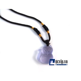 Dây Chuyền Hồ Ly Thạch Anh Tím Ấn Độ MS711