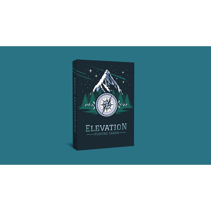 Bài Mỹ ảo thuật cao cấp chính hãng Bycicle USA: Elevation playing cards night edition