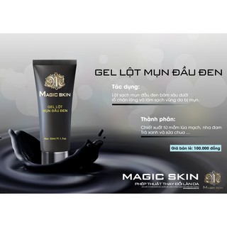 GEL LỘT MỤN ĐẦU ĐEN Magic