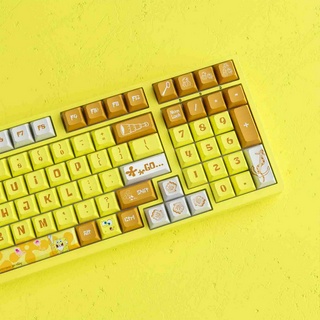 Tặng kèm bàn di trị giá 399k - Bàn phím AKKO 3098S SpongeBob (RGB / PBT Dye-subbed / JDA profile / AKKO CS switch)