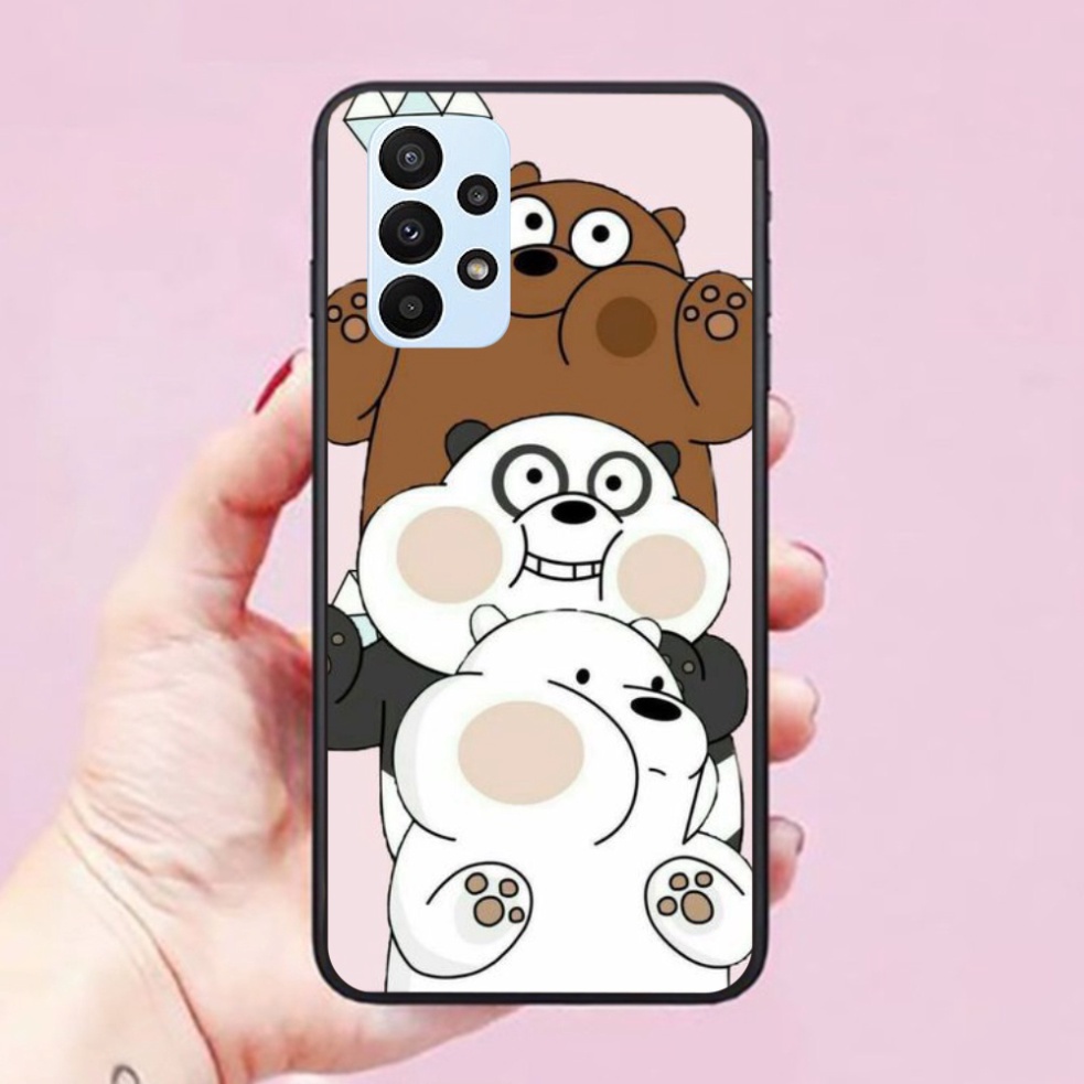 Ốp lưng dành cho điện thoại Samsung Galaxy A13 A23 A33 A53 A73 BST Gấu Dễ Thương