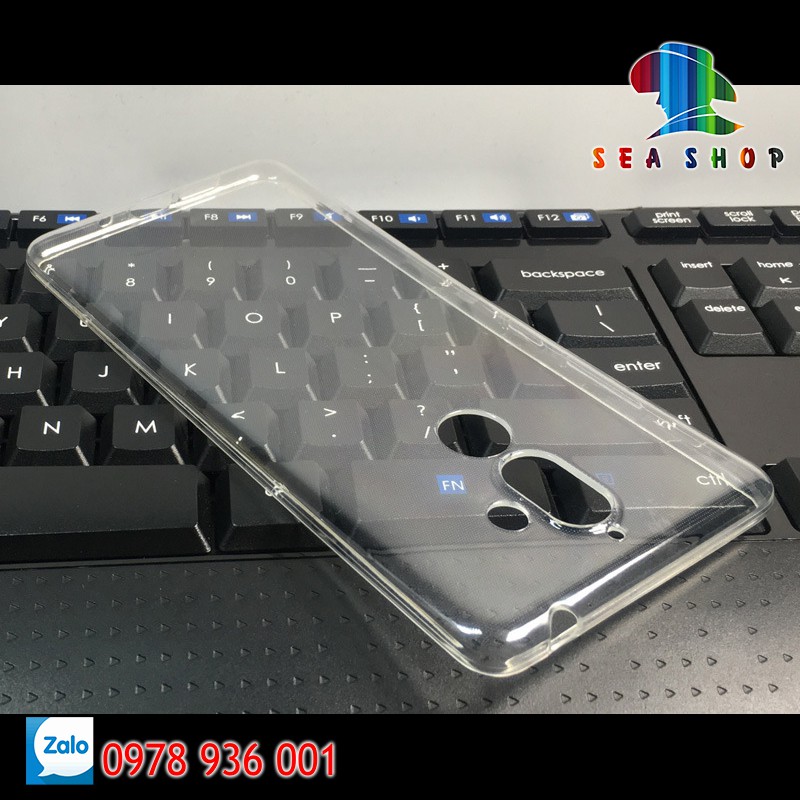 Ốp lưng Nokia 7 Plus silicon trong suốt