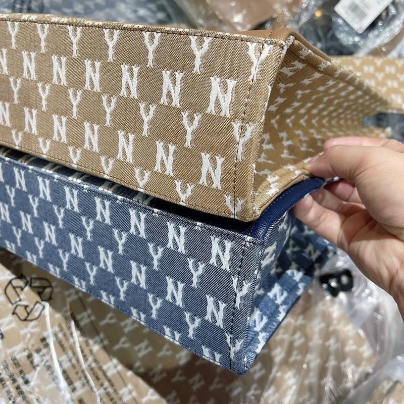 Tote MLB NY Monogram chuẩn Auth Tuồn