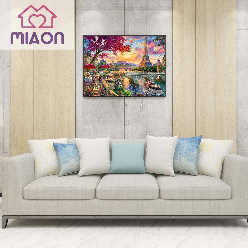 Bộ Tranh Đính Đá 5d Tự Làm Hình Tháp Eiffel | BigBuy360 - bigbuy360.vn