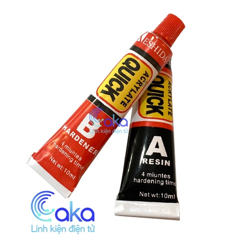 Keo AB Trong 2 thành phần 20ml khô nhanh 4-8 phút giá tốt