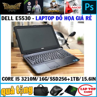 (chơi game+ đồ họa) Dell Latitude E5530 core i5 3210M laptop cũ giá rẻ siêu bền bỉ