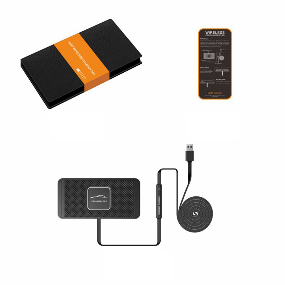 Đế Sạc Nhanh Không Dây Q1 Chống Trượt Cho Iphone / Samsung