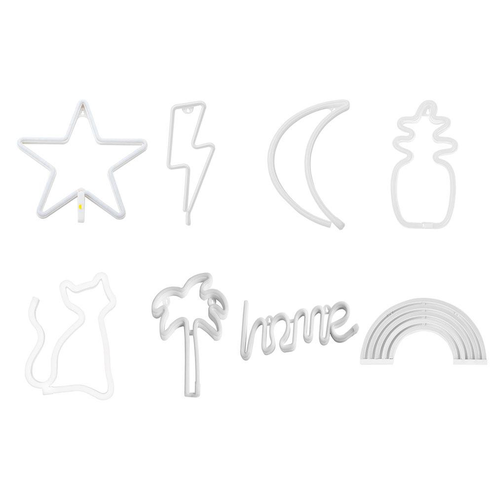 Creative Neon Sign Light Kids Room Night Lamp Coffee Bar Mural Party Decor