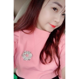 Cài áo nguyệt quế đen- trắng ( Ảnh Thật - Clip )